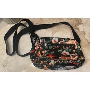 Kipling Hawaiian floral mini crossbody bag